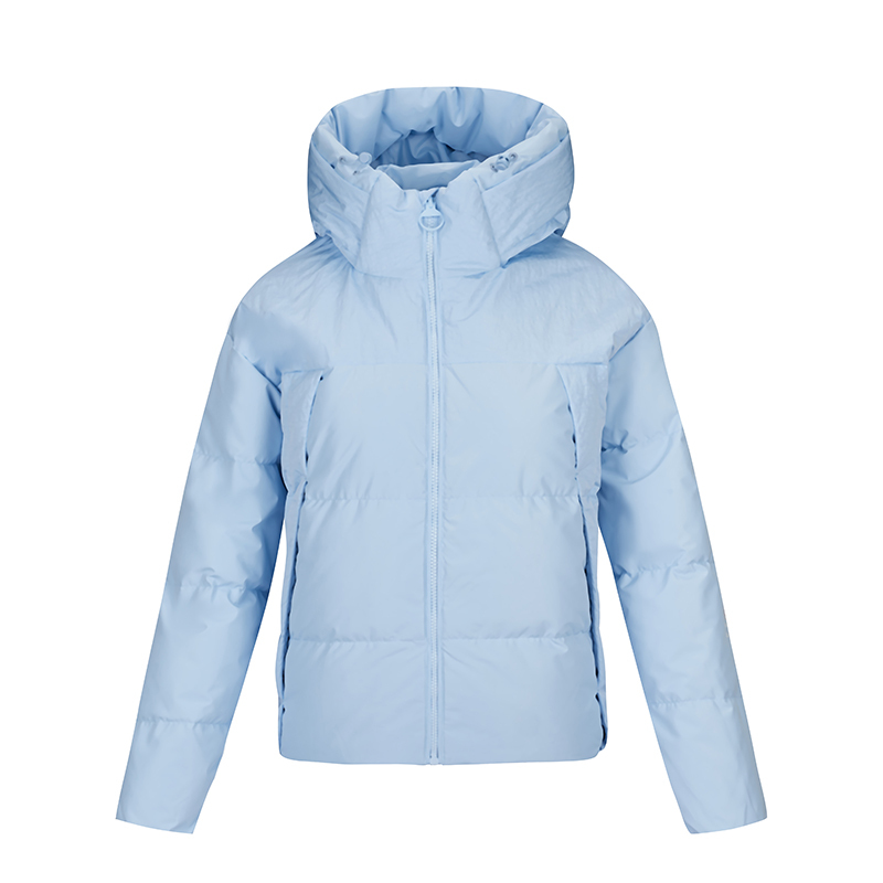 361女子羽绒服冬季新款女款短羽绒服宽松运动外套视频