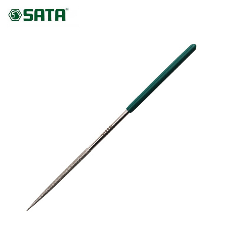 世达(SATA) 03815 金刚石尖头圆锉3x140MM