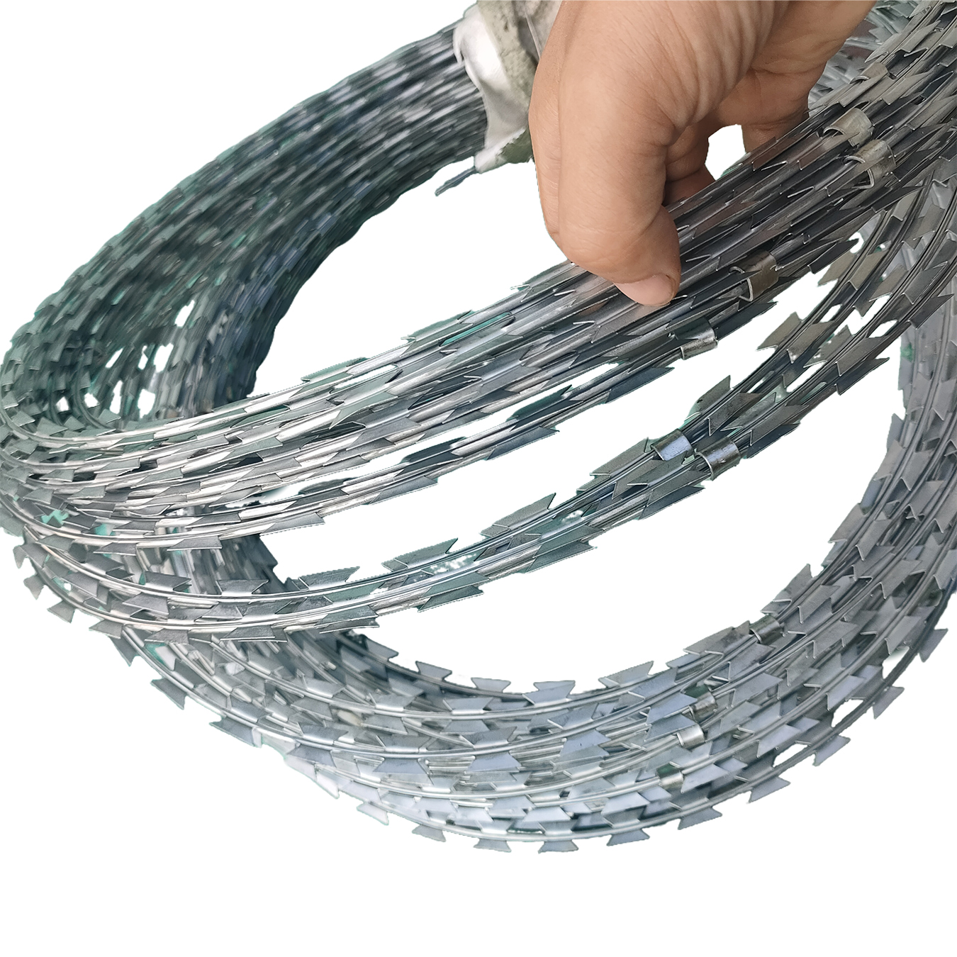 恒兴盛嘉 刺丝滚笼 刀片刺绳/圈径50cm kg高清大图