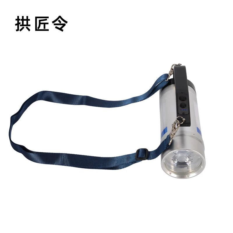 拱匠令 GJL634 手提式探照灯 IP68 3*12W/2*6W(计价单位:盏)银色图片