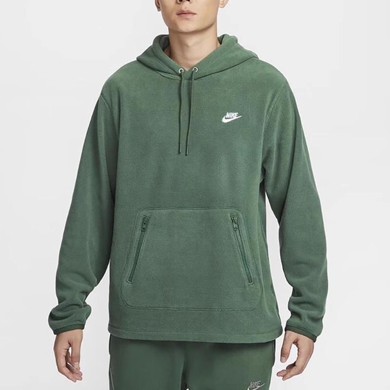 NIKE耐克连帽卫衣运动休闲摇粒绒男装套头衫FZ0661-323 DRJOK XL FZ0661-323