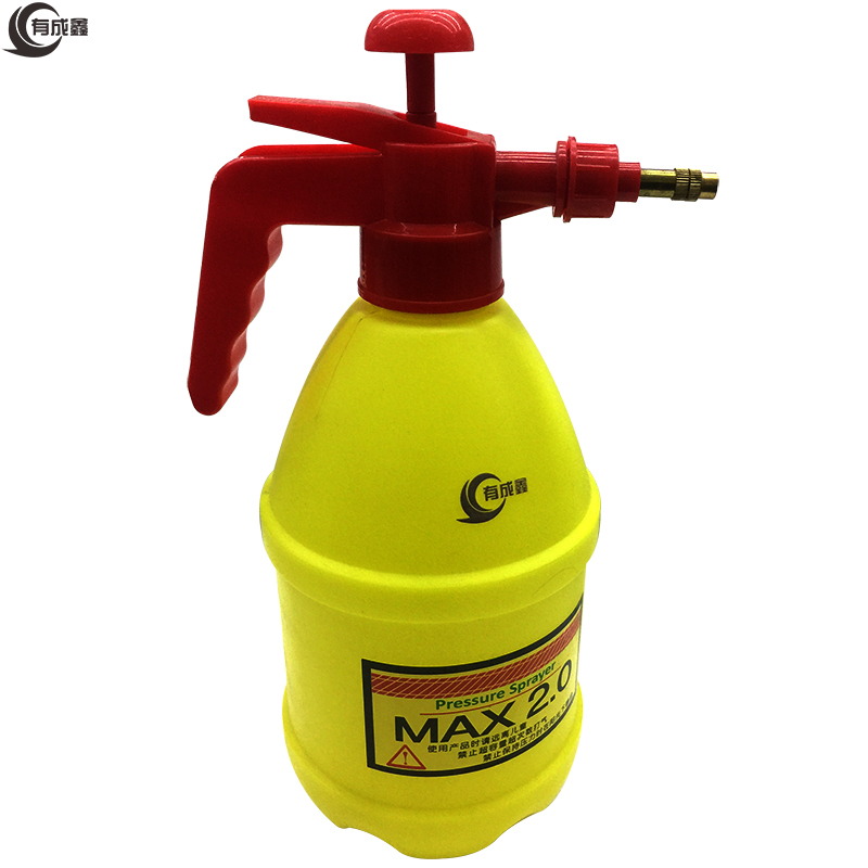 有成鑫 高压喷壶 塑料喷水壶 喷雾器 家用园林园艺植物浇花喷水壶 酒精消毒壶 2L/个