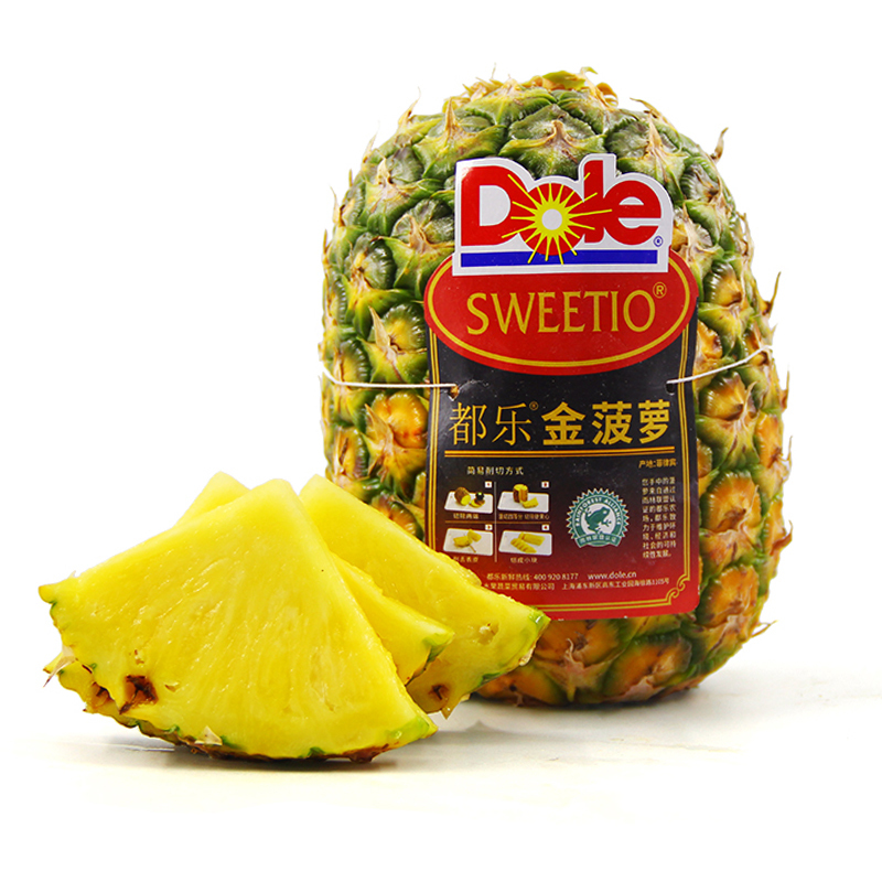 无冠金菠萝生鲜水果单果重800-950g(单位:个)