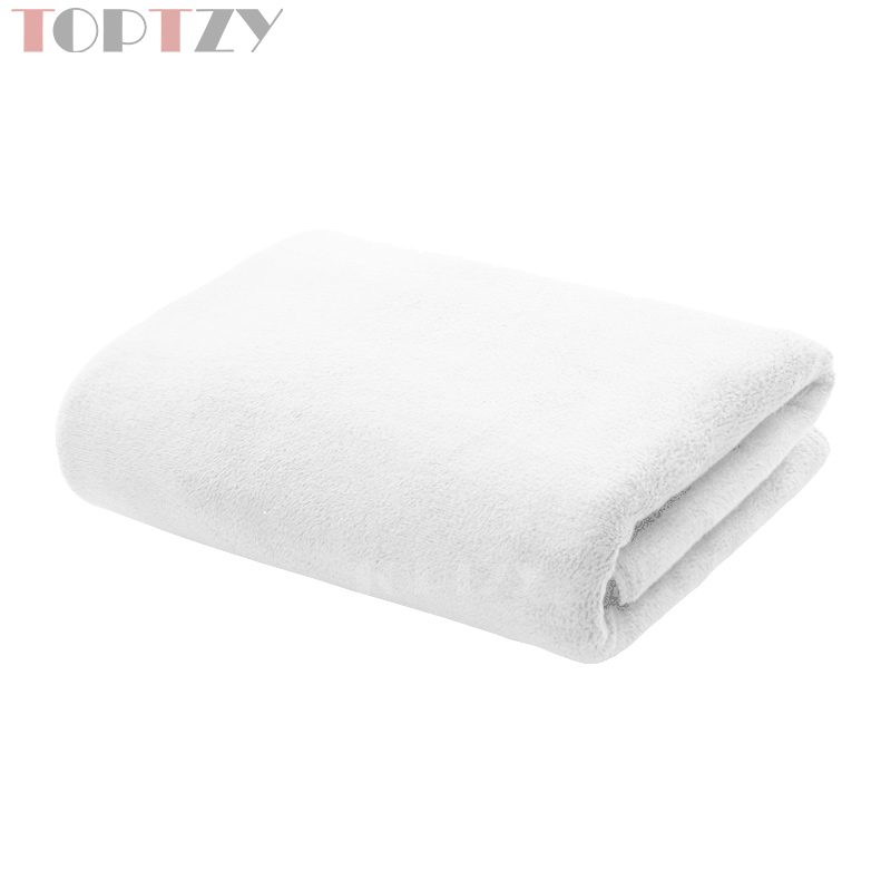 toptzy TZ5071503 洗车毛巾清洁抹布 300*300 白色 10个装高清大图