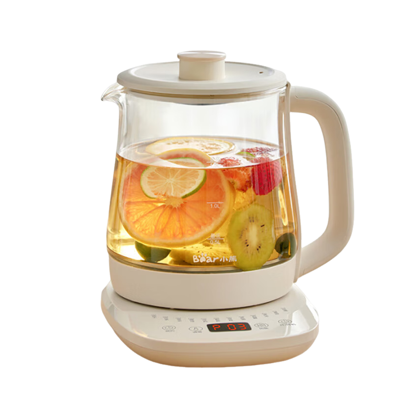 小熊(Bear)养生壶 办公家用保温电热水壶1.5L大容量煮茶器烧水壶 YSH-J15T9