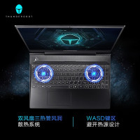 雷神(ThundeRobot) 911Air星战 15.6英寸游戏本轻薄本发烧游戏笔记本电脑 (十代i7-10750H 32GB 1T固态+2T机械 GTX1650/4G )定制版