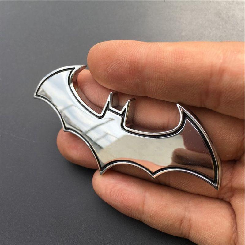 高质感汽车个性车标蝙蝠金属改装车贴蝙蝠侠车身贴尾标侧标小号蝙蝠