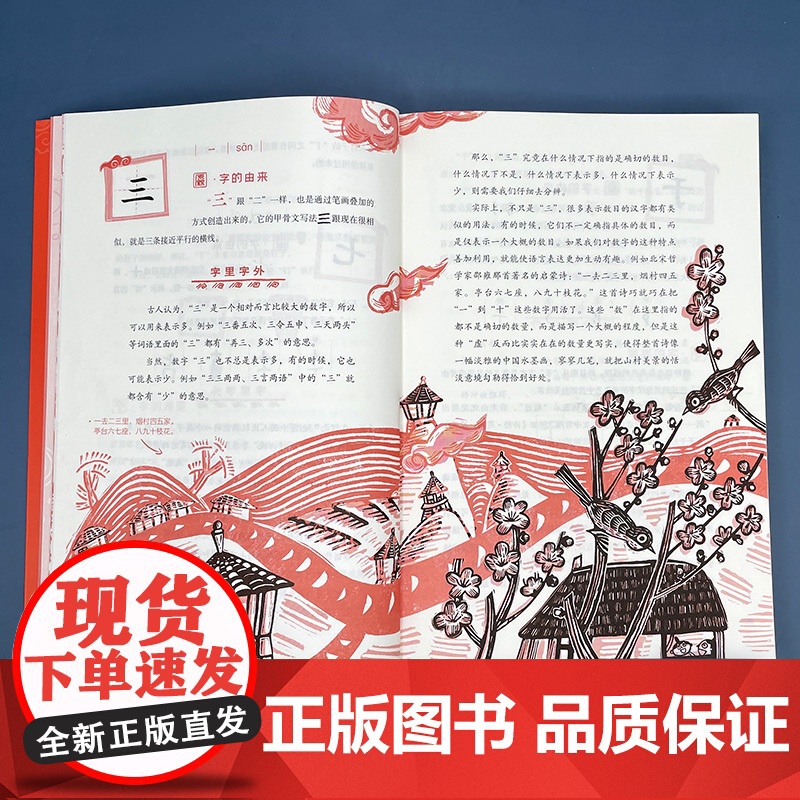 少儿说文解字:横竖撇点汇成字高清大图