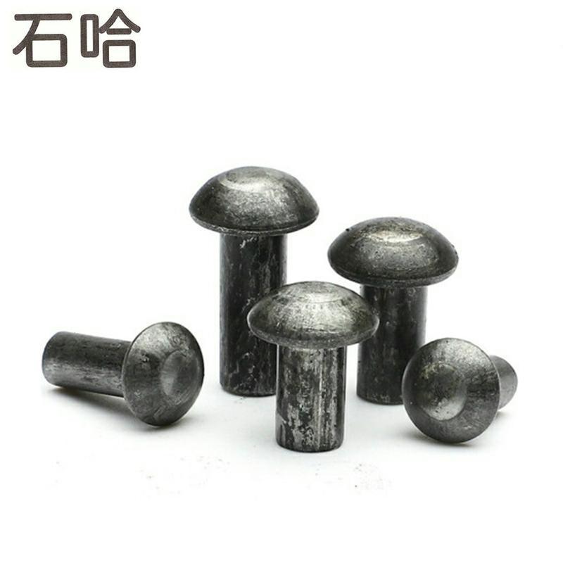 石哈4.8级半圆头铆钉M22*100(个)高清大图