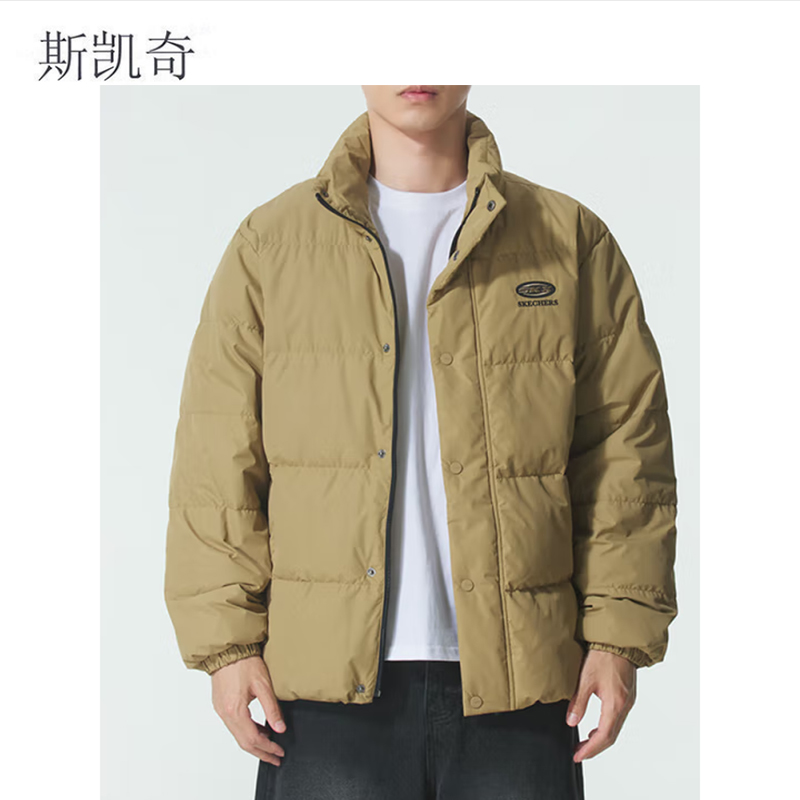 斯凯奇 男女同款羽绒服 P423U037-01EWS 件高清大图
