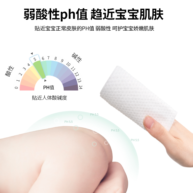 10包婴儿湿巾纸手口专用10片小包随身便携装幼儿童新生宝宝擦屁屁