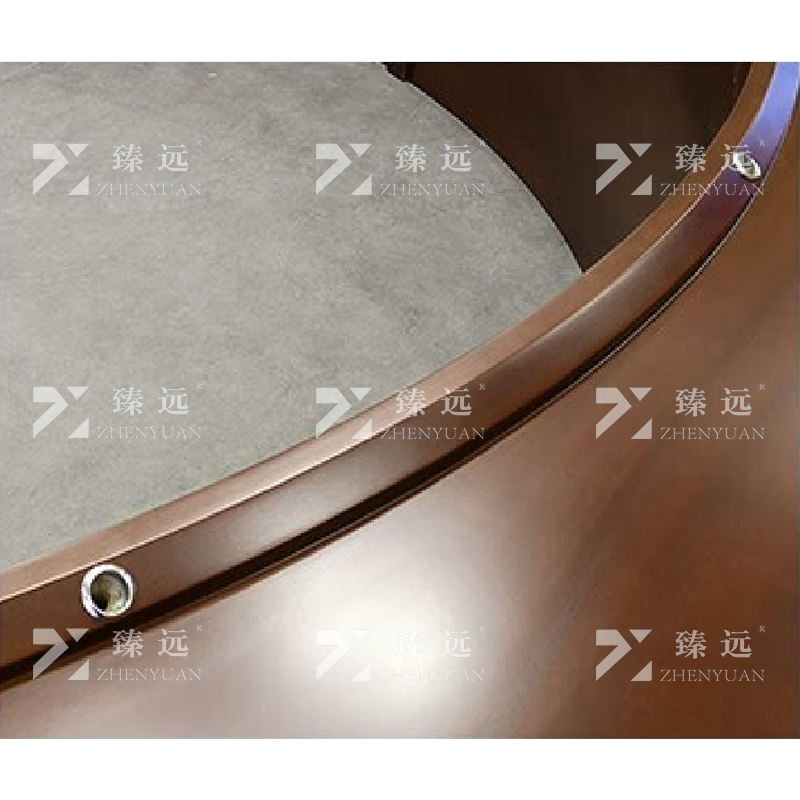 臻远 油漆会议桌圆桌3米