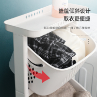 卫生间脏衣篮置物架子多层家用浴室厕所洗衣篮洗手间收纳用品大全