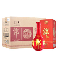 郎酒 红花郎10 53度 558ml*6瓶 整箱 酱香型白酒