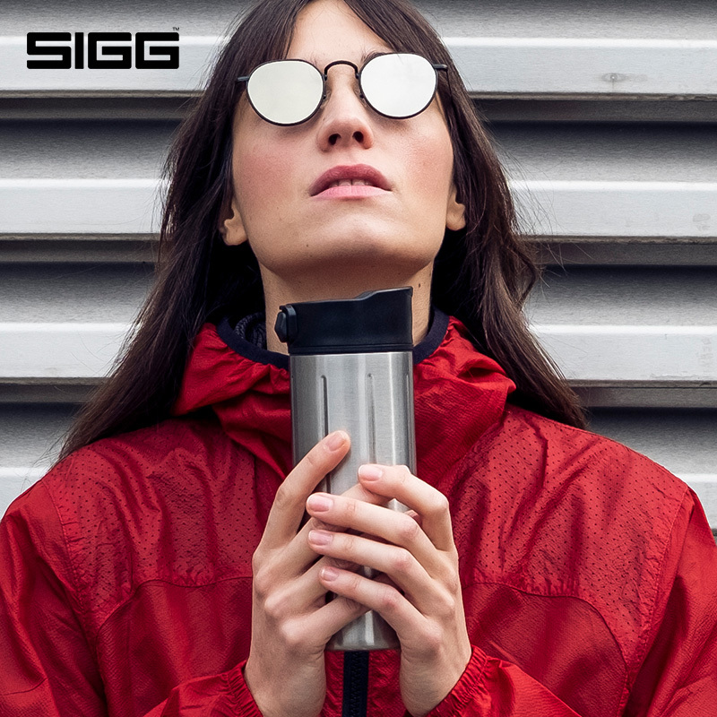 瑞士sigg希格保温水杯男女咖啡杯商务办公茶杯便携车载杯创意个性高档 宝石(原色)470ml