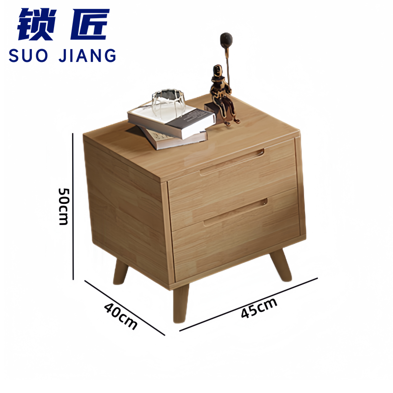 锁匠 床+床垫+2床头柜1.2m套高清大图