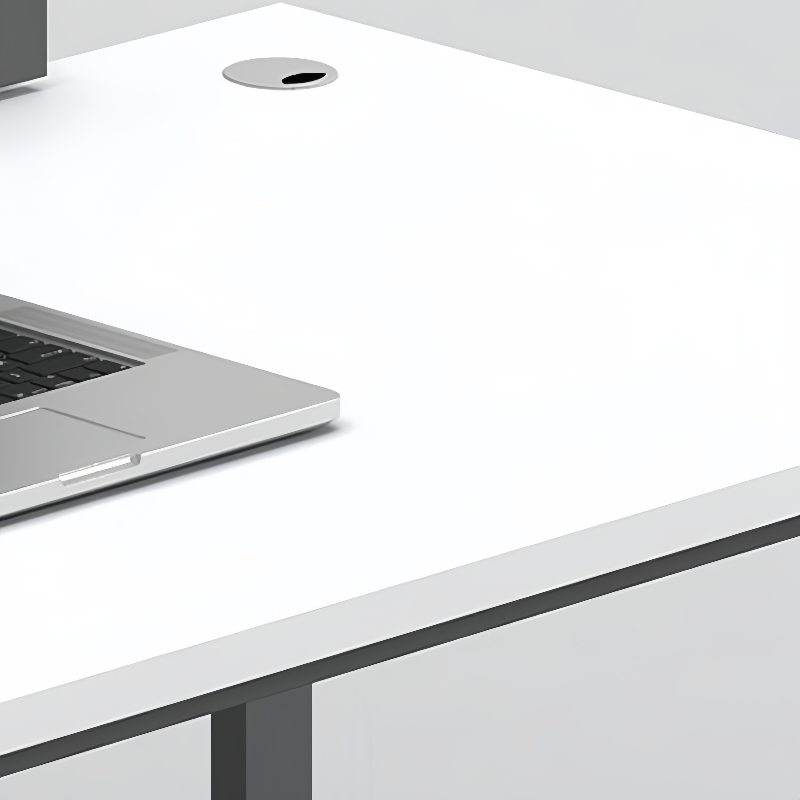 演发办公桌6人位张高清大图