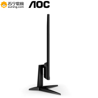 AOC 22B1HS 21.5英寸IPS显示屏台式家用办公高清黑色VGA+HDMI接口 电脑显示器