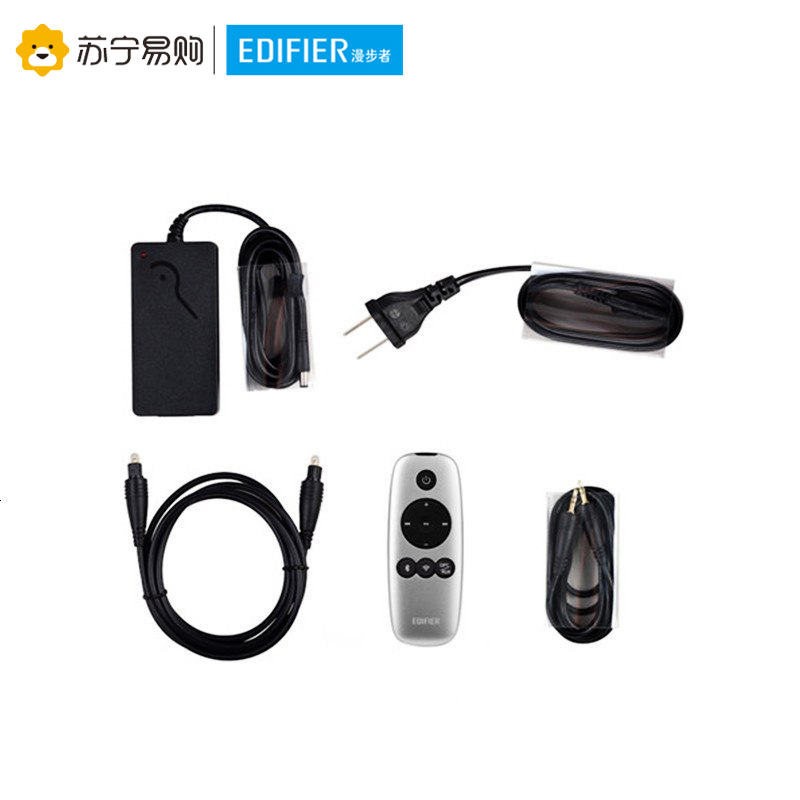 Edifier/漫步者 MA5 便携式一体机声控其他声道智能WIFI网络音响光纤无线蓝牙桌面音箱 红色