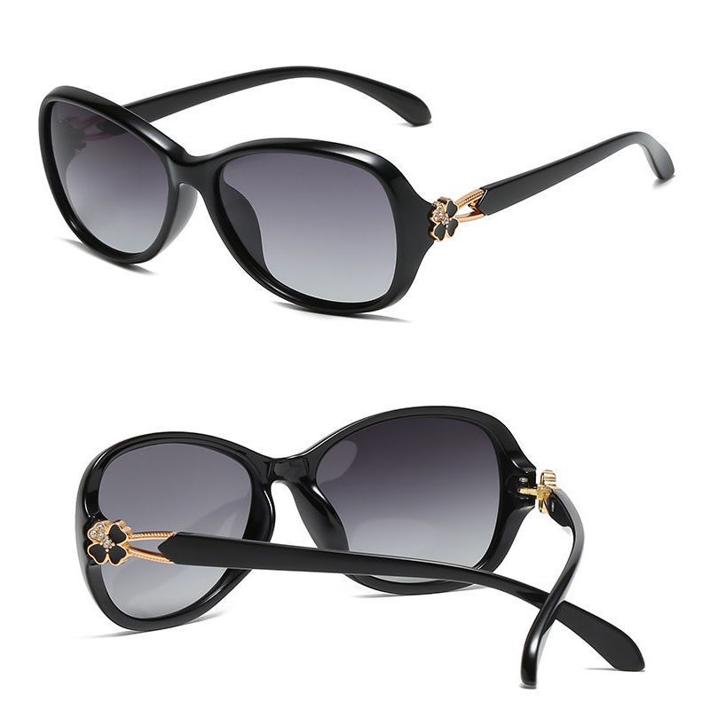 小框近视偏光眼镜墨镜女方形司机开车小脸近视适合小脸款太阳镜女