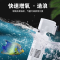 四合一过滤/吸便/增氧/抽水/4W 孔雀鱼过滤鱼缸过滤器循环系统家用三合一内置净水设备小型带氧气