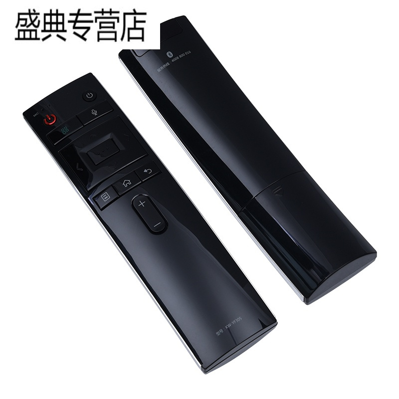 原装适用康佳电视机遥控器语音通用KW-YF305 YF307 YF305C YF308 Y KW-YF305C黑色语音款