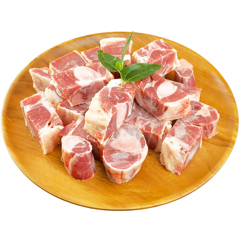 塞上滩 宁夏盐池滩羊带骨羊前腿羊腿块羊腿新鲜小腿4斤农家散养冷冻高清大图