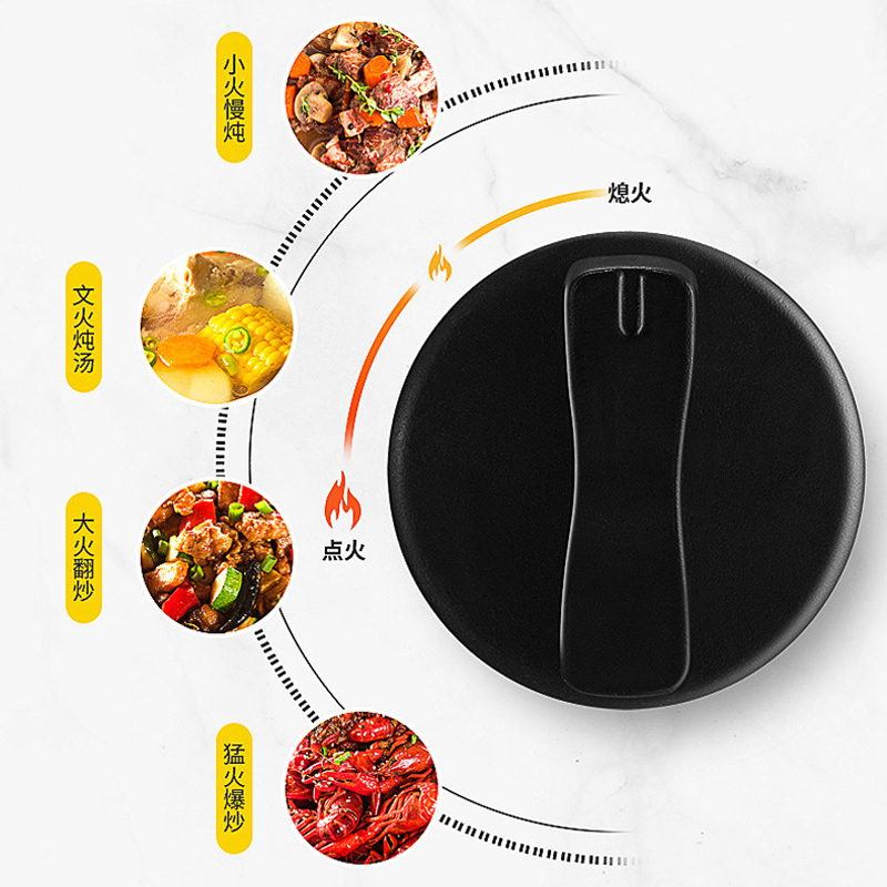 美穗吉家 户外便携 卡式炉 带塑盒 黑色 MIHH-2408150高清大图