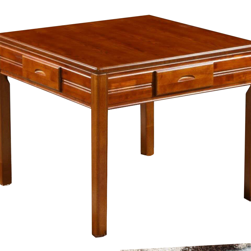 卡里鳄实木棋牌桌kle—smz19方桌