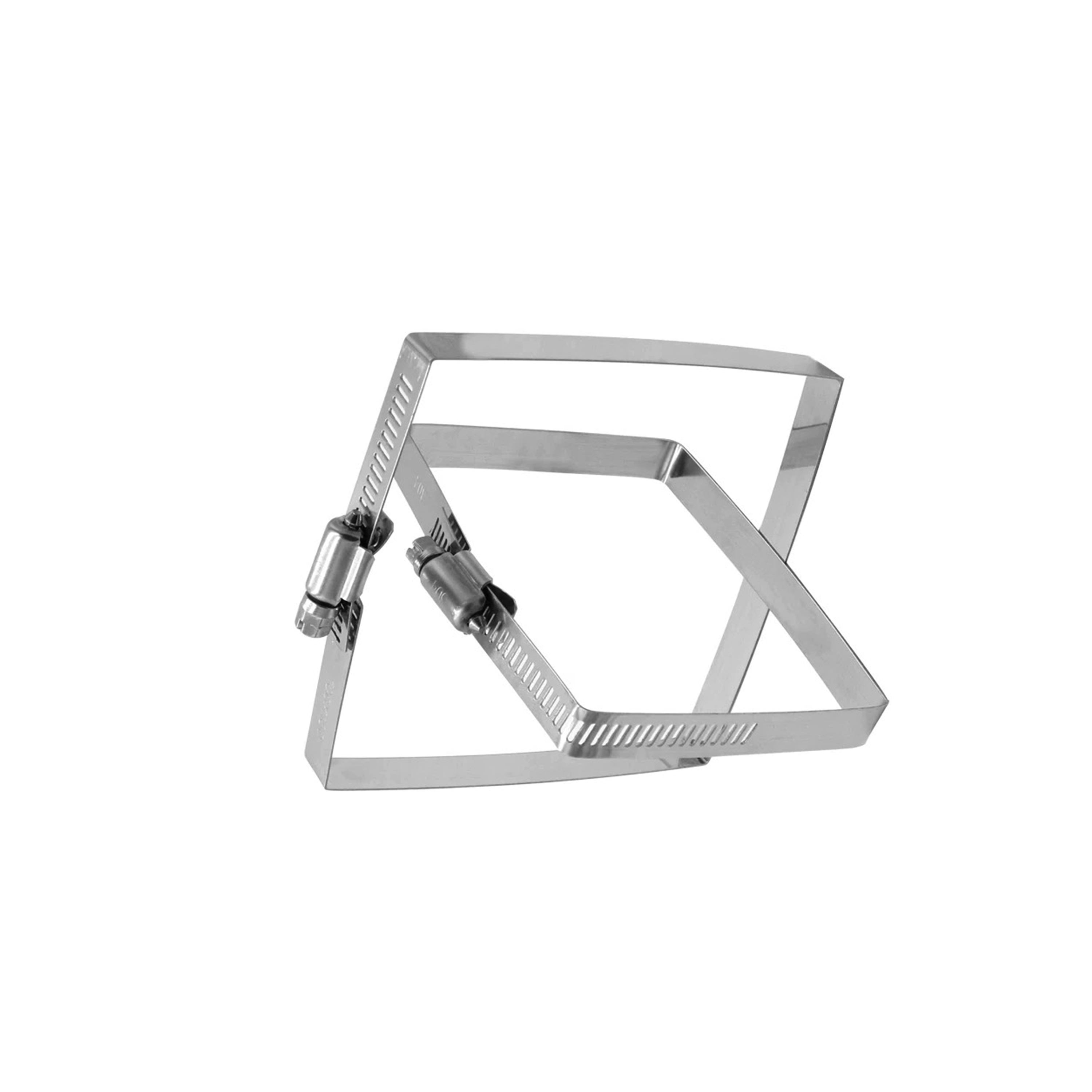 冰匠 304不锈钢桥架卡箍 方形喉箍 个高清大图