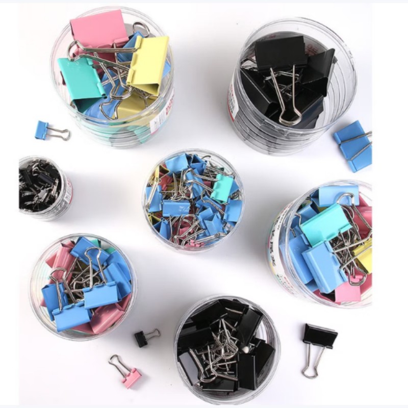 晨光(M&G)ABS92739 长尾夹Eplus41mm(筒装)彩色 2# 2筒装高清大图