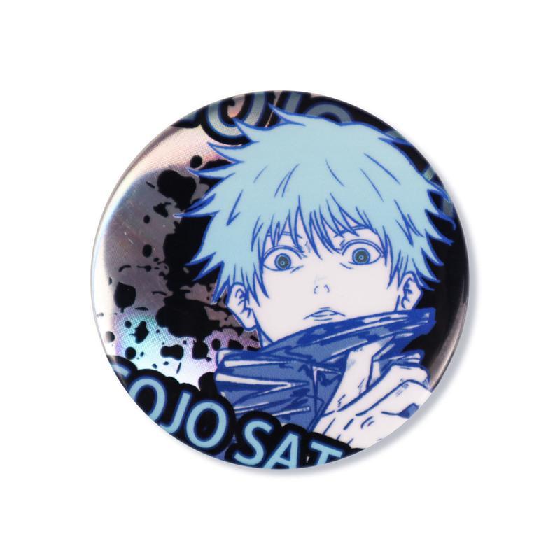 宅吉铺咒术回战五条悟伏黑惠狗卷棘周边镭射金属吧唧徽章伏黑钉崎彩喷