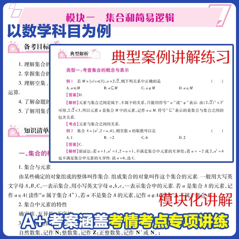 A+考案[英语](通用) 高中通用 [正版]备考2025新A+考案语文数学英语陕西省单招考试高职院校分类招生考试10历年