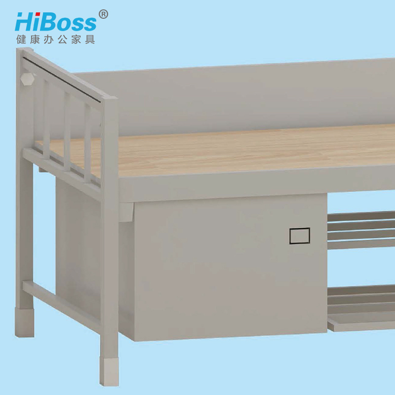 HiBoss学生宿舍床铁床高低床员工床高架子床