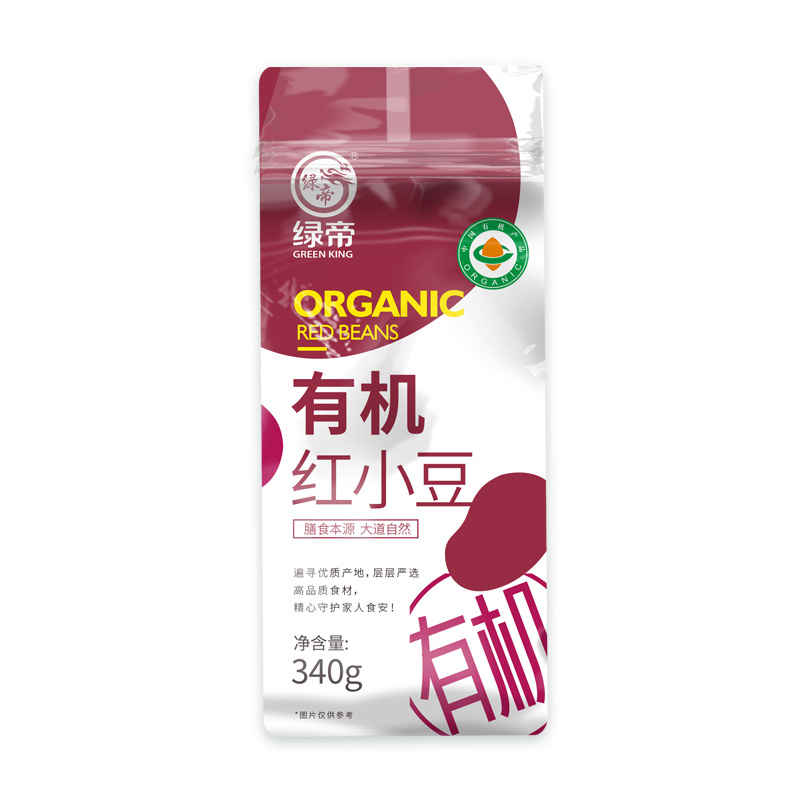 绿帝有机红小豆340g*2袋.