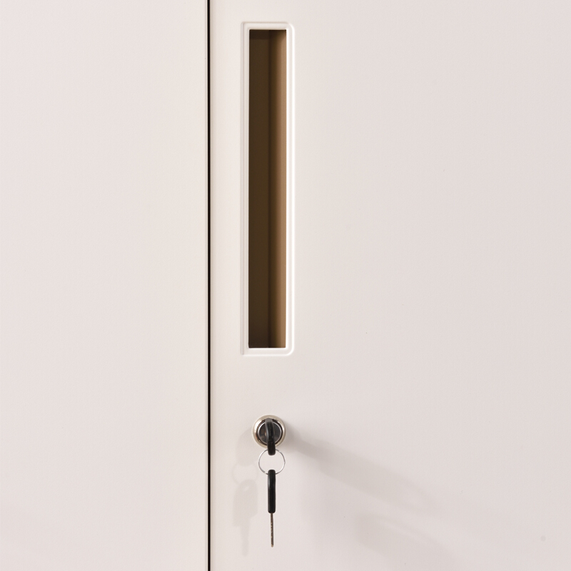 全简家具拆装柜拆装更衣柜存包柜棕色二门更衣柜高清大图