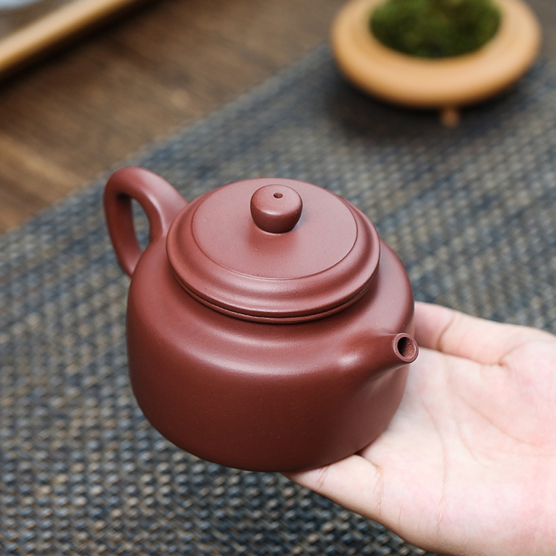 子冶260cc德中壶原矿底槽青宜兴紫砂壶名家纯全手工茶具套组