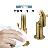 16228P摩恩冷热面盆龙头洗手池三孔双把手洗脸盆水龙头商场同款