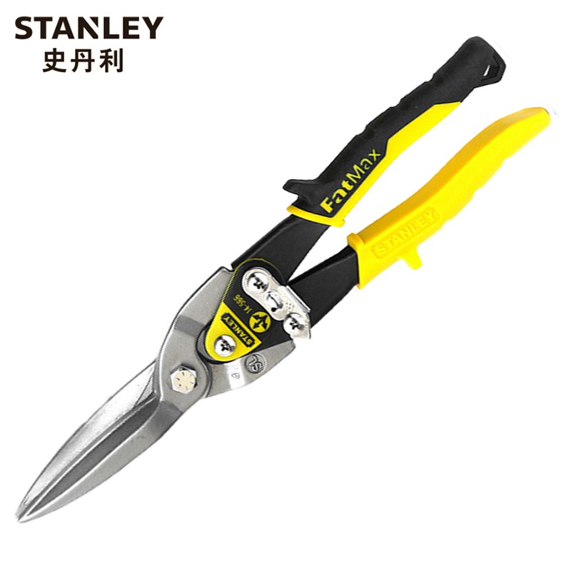 史丹利STANLEY 长直头航空剪11英寸 企业专享 14-566-22高清大图