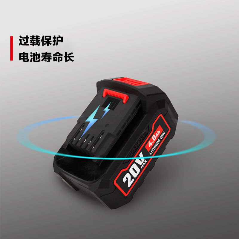 万克宝 20V, 4.0ah 锂电池包 WP395002 个高清大图