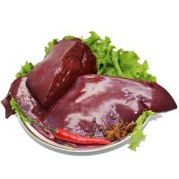生鲜牛肝 新鲜牛肝 肝脏 1.5kg 顺丰 内脏牛肉 原牛夫妻肺片顺丰