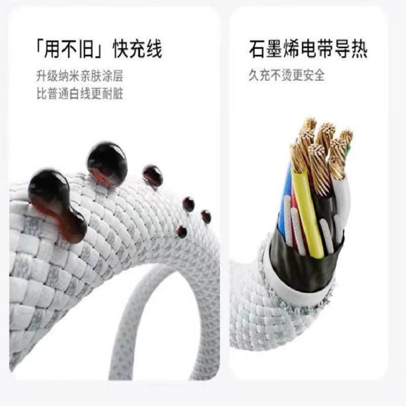 安克(anker) A8060 240W 快充数据线高清大图