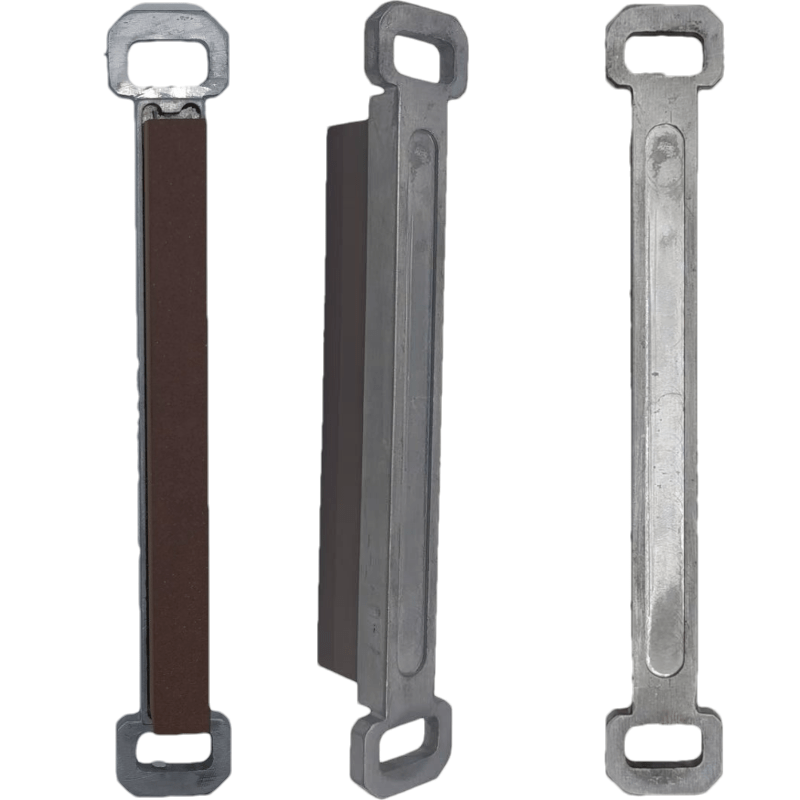 蔚珺牌研磨油石带卡具wj-240目150x14x25mm个高清大图