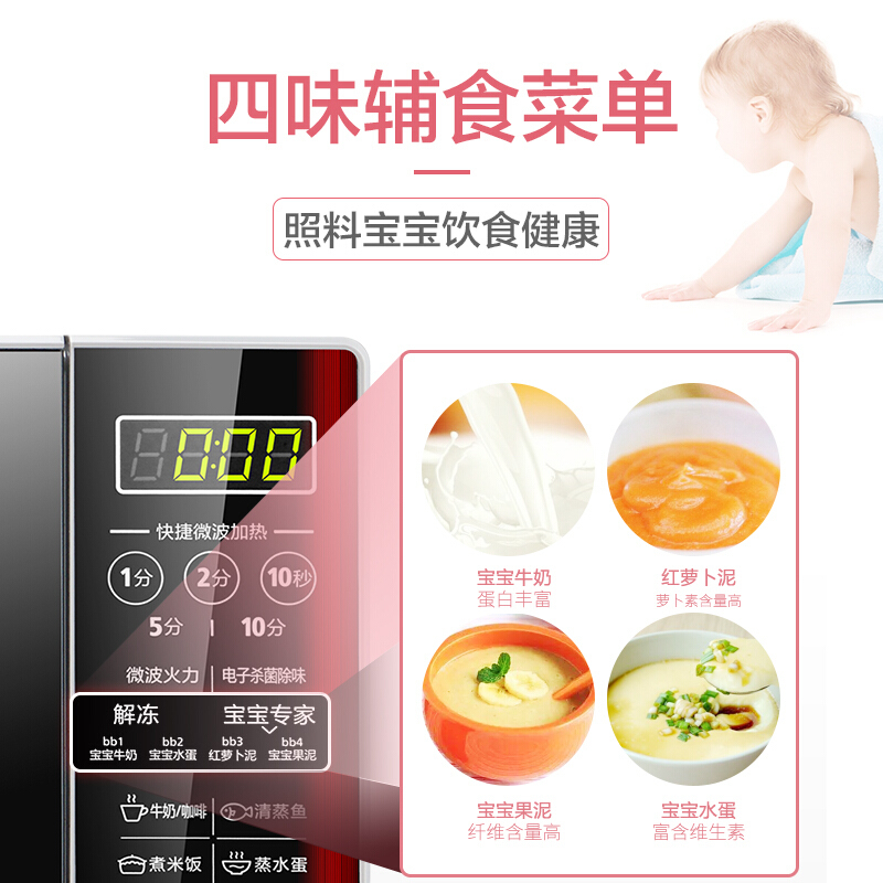 美的(Midea)M1-L202B 快捷微波炉(台)