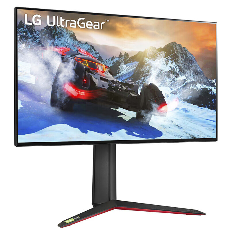 LG 27英寸 4K NanoIPS 160Hz(超频) 10.7亿色 1ms 游戏电竞显示器 27GP95RP