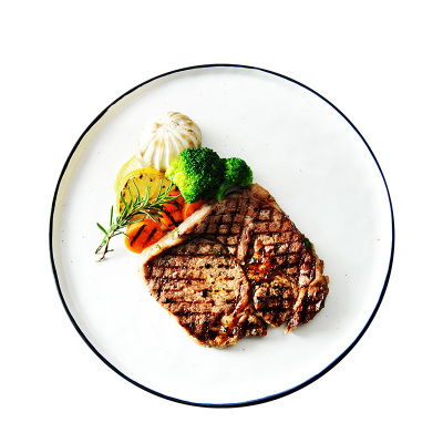 蒙都 眼肉牛排(450g 3片装/1盒装)清真生鲜牛排微调理