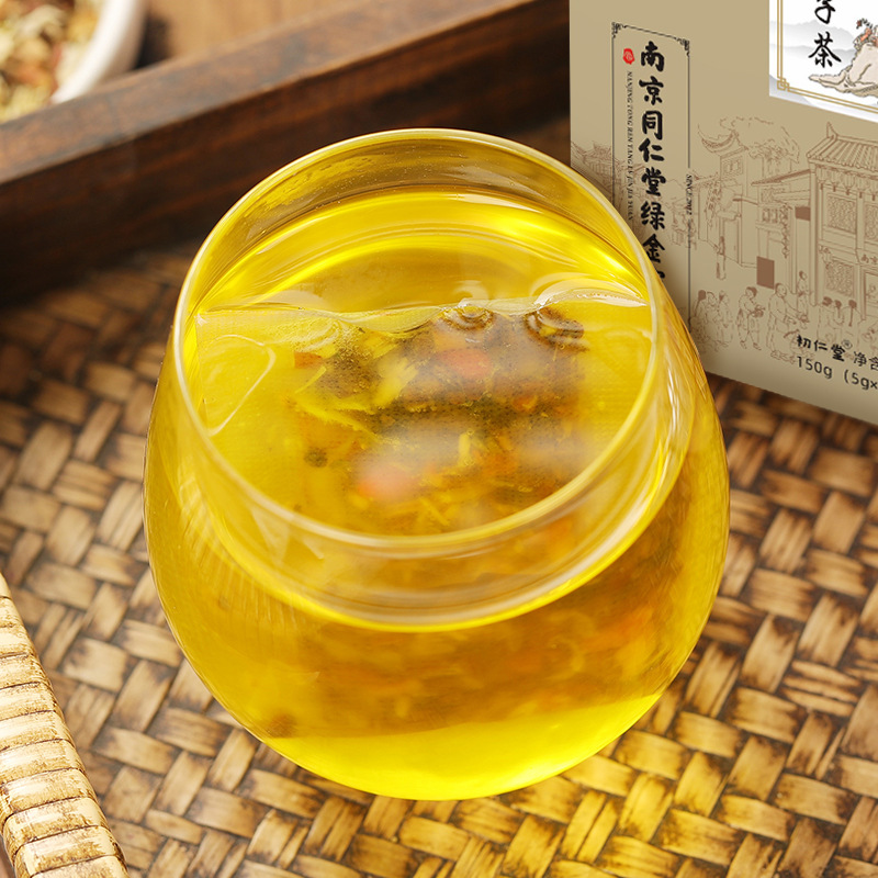 拍1发2 同仁堂 牛蒡菊花决明子茶150g葛根茶甘草枸杞栀子金银花桂花养生茶官方正品旗舰店高清大图