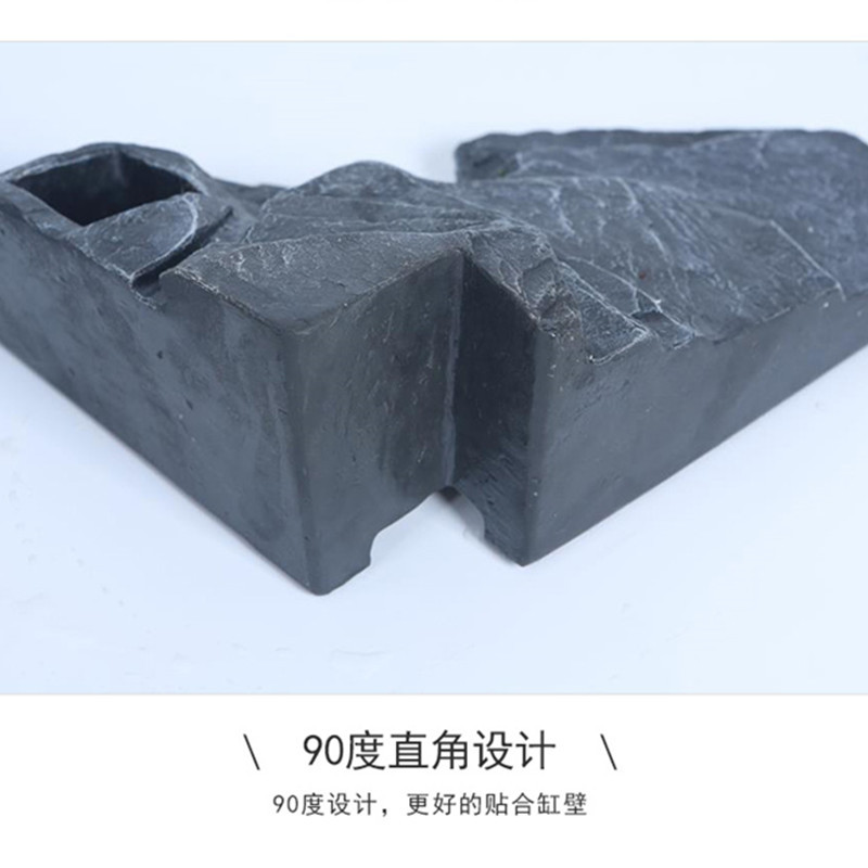 乌龟晒台大小爬台巴西鳄龟晒背台浮台浮岛宠物爬坡躲避屋鱼缸造景高清大图