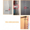 办公铁皮文件柜配件卡扣资料柜层板拖书架塑料隔板扣卡子 横孔加厚07(10个)替代塑料