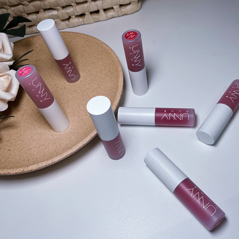 unnyclub悠宜绒雾哑光唇泥口红平价学生小众品牌女不易掉色不易沾杯水